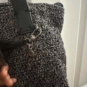 The Sak Black and Gray Women's Shoulder Bag